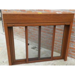 Ventanas en serie 25 con sistema de cortina incorporada Monoblock