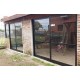 Cerramiento de barbacoa en serie 25 Anolok con divisor en hoja cerradura exterior