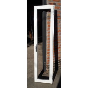 Ventana batiente línea Vesta cierre bipunto para vidrio simple o DVH
