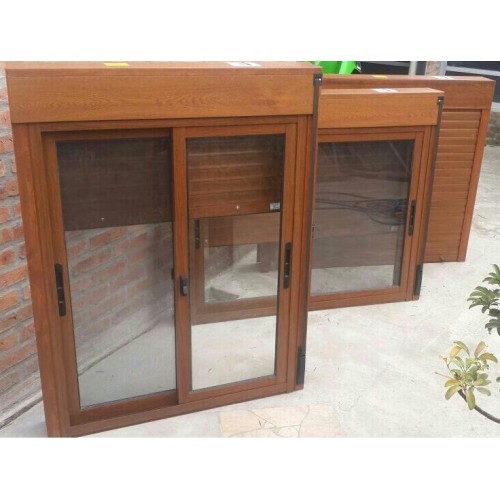 Ventanas en serie 25 con sistema de cortina incorporada Monoblock