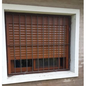 Ventanas Monoblock imitación madera ya instaladas