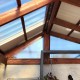 Cerramiento en serie 25 imitación madera